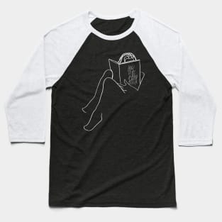 Badass Muse (white line) Baseball T-Shirt